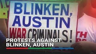 Blinken Austin meet Filipino counterparts amid protests in Manila  ABS-CBN News