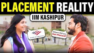 New IIM PLACEMENT Reality revealed by IIM KASHIPUR student