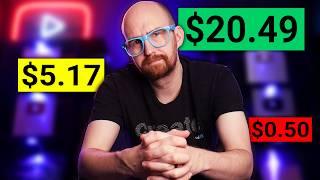 How Much YouTube ACTUALLY Pays You for 1000 Views in 2024