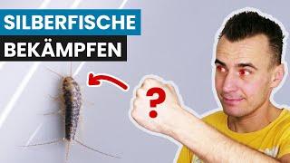 Silberfische bekämpfen - Bestes Mittel  Papierfische loswerden  Ursache + Hausmittel