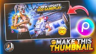 How To Make Thumbnail Like @MASTER11YT in PicsArt 