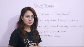 Coding Exercise on Strings with Solution C++ Placement Course #lecture61