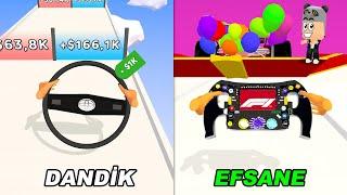 Efsane Araba Çıktı Dandik Araba Direksiyon Oyunu - Panda ile Steering Wheel Evolution