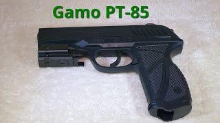 Gamo PT-85   CO2 Pellet Pistol   - Table Top Review   4K