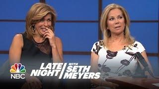 Intervention Kathie Lee and Hoda - Late Night with Seth Meyers