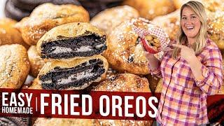 Easy Homemade Fried Oreos