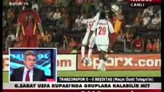 HASAN ŞAŞ TOPA ARMUT GİBİ ÇIKTI  GÖKMEN ÖZDENAK TELEGOL 2009