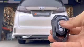 Toyota Alphard ANH30 3.5 V6    A Performance - Catback Valvetronic System Sound-Carbon Twin Tip