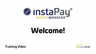 InstaPay Money Manager Training