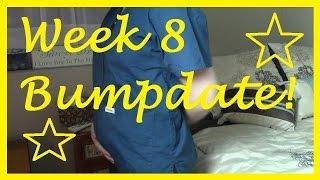 WEEK 8 BUMPDATE First Child IVF ICSI Success