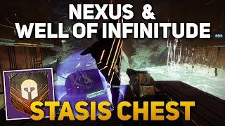 Nexus and Well of Infinitude Stasis Chest Locations Europa Helmet Quest - Destiny 2 Beyond Light