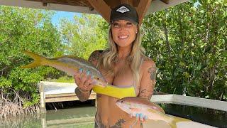 Yellowtail Fishing in Key West with Vicky Stark