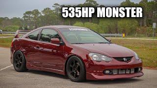 Randys 535HP TURBO RSX Review