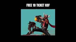 FREE 10 TICKET KOF #mobilelegends #mlbb #kingoffighters