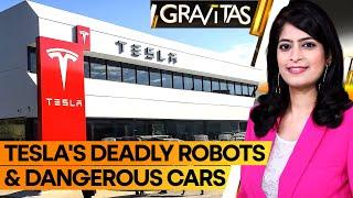 Gravitas Safety concerns over Teslas robot attack & fatal car malfunctions mount