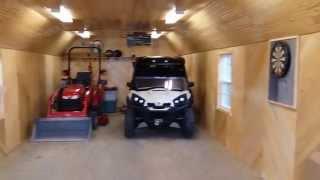 14 X 40 Portable Garage - Man Cave Remodel  Ottawa Sheds