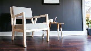 How to Build a Modern Chair - The Easiest Way  Homemade Modern Chair  Polkilo