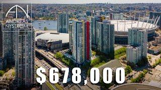 1 Bedroom & Den Apartment in the Heart of Downtown Vancouver BC  805 - 602 Citadel Parade