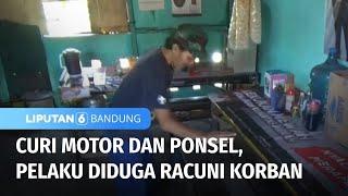 Pelaku Pencurian Motor dan Ponsel di Sumedang Diduga Meracuni Korban  Liputan 6 Bandung