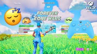 1 HOUR Fortnite Controller ASMR Satisfying Forever Zone Wars Gameplay 4K