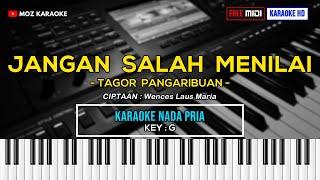 JANGAN SALAH MENILAI - NADA PRIA  FREE MIDI  KARAOKE POP MANADO  KARAOKE HD  MOZ KARAOKE