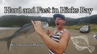 Hard and Fast in Hicks Bay with Toby and Martin