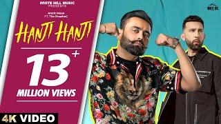 HANJI HANJI Official Song Amrit Maan  The PropheC  Punjabi Love Song