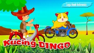 BINGO Kucing Dan Bebek Lucu Naik Motor  Lagu Anak Lucu Populer  WE ART KARTUN