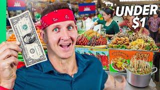 Cambodia’s Street Food Dollar Menu Cheapest in Asia