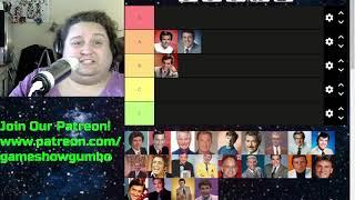 Game Show Tiermaker - Best Game Show Host Throughout The Years