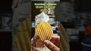 Presidents Choice Taco Flavor Potato Chips #foodshorts #snacks #canadian #potatochips #tacos