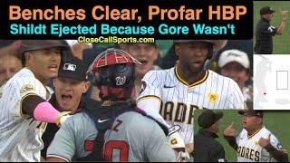 E98 - Benches Clear Before Jurickson Profar HBP with warnings & Mike Shildt Ejected by Adam Hamari