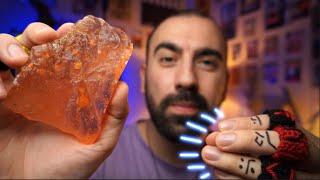 ASMR Reiki for third eye chakra activation with delta waves & crystals