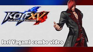 KoF XV Iori Yagami combo video