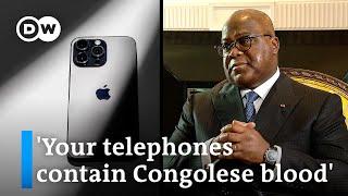 Exclusive Congo President Tshisekedi accuses Apple of using smuggled minerals  DW News