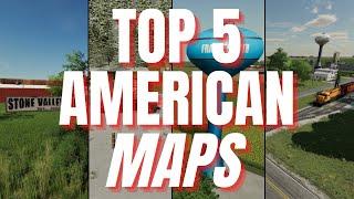 TOP 5 AMERICAN MAPS FOR CONSOLE  Farming Simulator 22