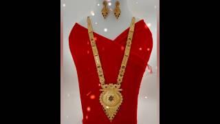 gold long necklace design#goldnecklace#newdesingneckles#