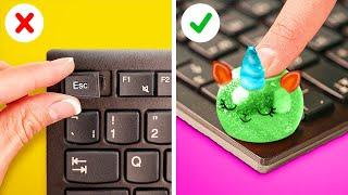 RICH vs. POOR FIDGETS  DIY Anti-Stress Toys Ideas The Most Viral Gadgets by 123 GO SCHOOL