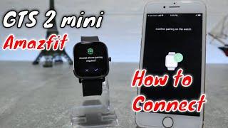How to connect Amazfit GTS 2 to iphone with Zepp IOS App