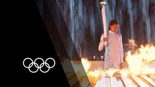 The History of the Olympic Flame  90 Seconds Of The Olympics