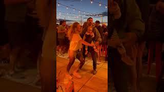 Salsa Trio or just a family fun at sunset with Danza Latina #danzalatina #portland