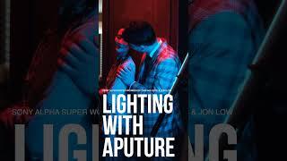 Lightings portraits with aputure