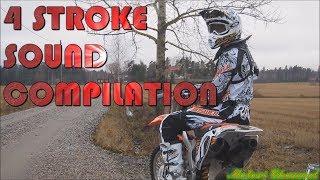 4 Stroke Sound Compilation - Motard Cross & Enduro