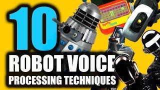 Sonic Digressions  10 Robot Voice Processing Techniques