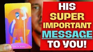 YOU NEED TO EXHALE️ THIS URGENT MESSAGE FROM HIM WILL SURPRISE YOU  TRUTH Tarot