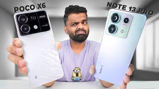 The Epic Battle POCO X6 vs Redmi Note 13 Pro