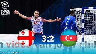 Обзор матча Грузия - Азербайджан -  32. EURO 2022. Групповой этап