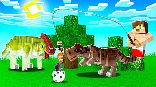 T-REX ve YENİ DİNAZORLAR - Minecraft