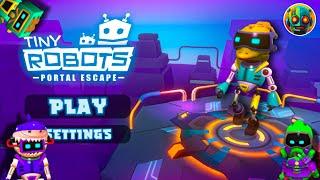 Tiny Robots Portal Escape Full Walkthrough Snapbreak