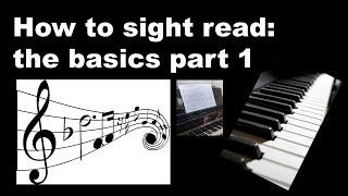 How to sight read part 1